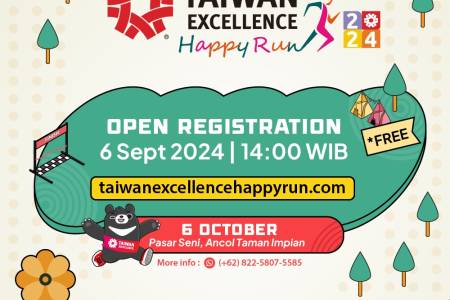 Taiwan Excellence Happy Run 2024: Mengusung Tema Kebugaran, Kegembiraan, dan Produk Buatan Taiwan Terbaik di Jakarta