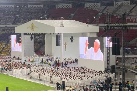 Paus Fransiskus: Jangan Lelah Bermimpi dan Bangun Peradaban Perdamaian!