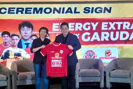 Banyak Perubahan Positif di Era Erick Thohir, Extra Joss Resmi  Jadi Official Energy Drink Timnas Indonesia