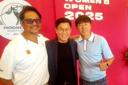 Jadi Ambassador Indonesia Women's Open 2025, Shin Tae-yong: Saya Ingin Pegolf Wanita Indonesia Terbang Tinggi di Kejuaraan Dunia!