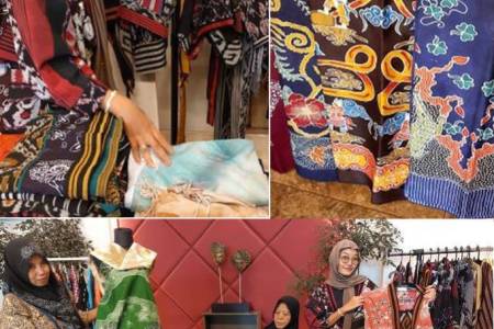 Batik Yubella Usung Motif-motif Khas Suroboyo, Padukan Batik dan Tenun