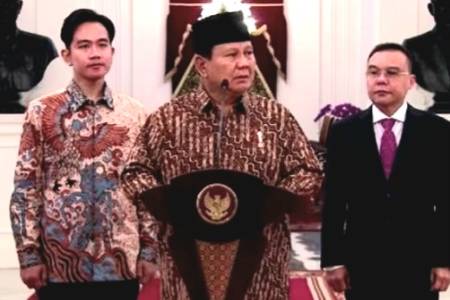 Presiden Prabowo Subianto Resmi Umumkan Para Menteri dan Wakil Menteri, Berikut Daftarnya!