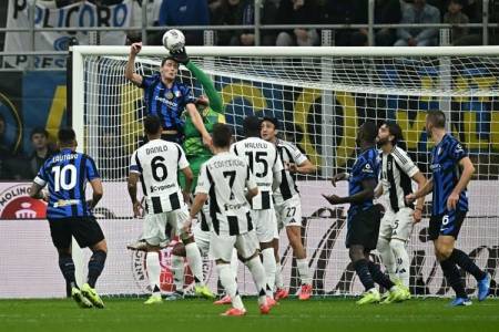 Liga Italia 2024/2025: Laga Inter vs Juventus Berakhir Imbang 4-4