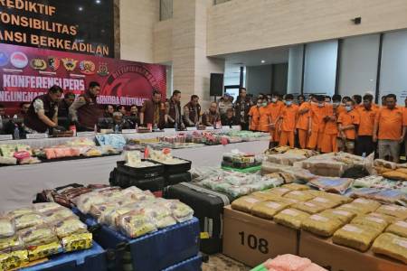 Bongkar 3 Bandar Kakap dalam Operasi 2 Bulan: Bareskrim Polri Sita 2 Ton Sabu dan Ganja 