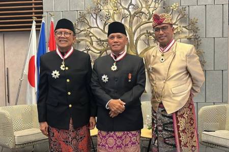 Kaisar Jepang Berikan Anugerah Bintang Jasa kepada 3 tokoh Indonesia