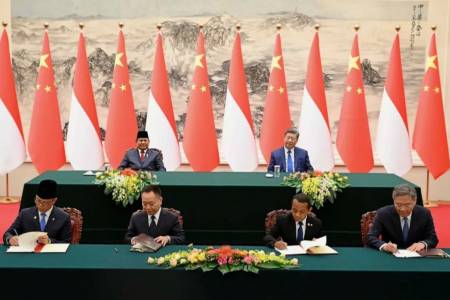  RI dan China Tandatangani Dua MoU Strategis