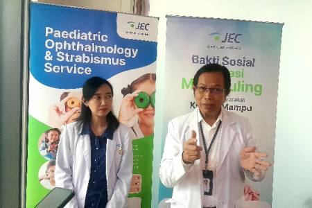 RS Mata JEC Kedoya Kembali Gelar Baksos Operasi Mata Juling Gratis dan Seminar Umum Strabismus