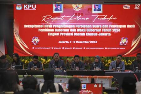 Hari Ini, KPU  Tetapkan Hasil Rekapitulasi Suara Pilkada Jakarta 