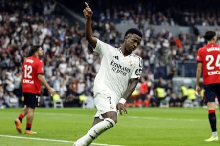 Pemain asal Brasil, Vinicius Junior Dinobatkan sebagai Pemain Pria Terbaik FIFA 2024