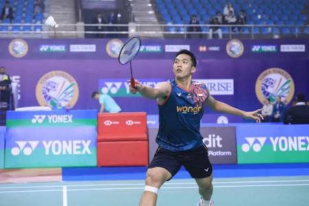 India Open 2025: Jonatan Christie  Terhenti di Semifinal Dikalahkan Pebulutangkis Denmark Viktor Axelsen 