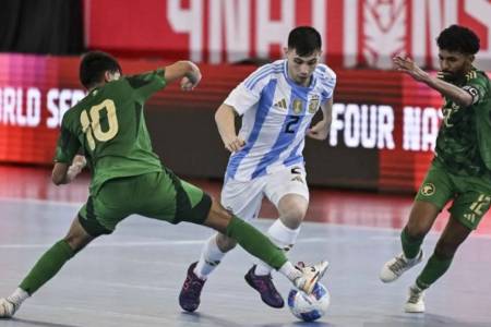 Futsal 4 Nations World Series 2025: Argentina vs Arab Saudi 8-7