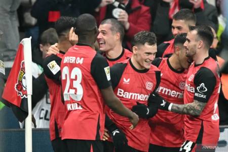 Liga Jerman: Bayer Leverkusen Catat Kemenangan Besar 4-1 atas Eintracht Frankfurt