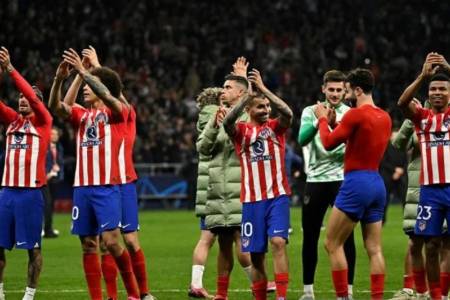 Taklukkan Bilbao 1-0 , Atletico Madrid Naik  ke Puncak Klasemen