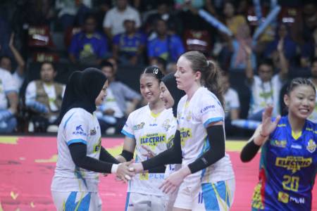 PLN Mobile Proliga 2025: Electric PLN Petik Kemenangan Kedua di Putaran Final Four