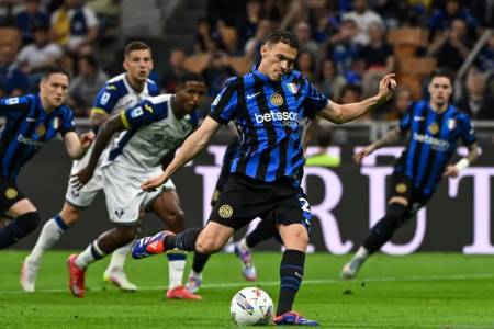 Liga Italia: Tekuk Verona 1-0, Inter Milan Tempel Ketat Napoli di Klasemen Sementara!