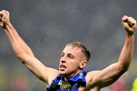 Luapkan Emosi, Frattesi dan Dumfries Bawa Inter ke Final Liga Champions Eropa!