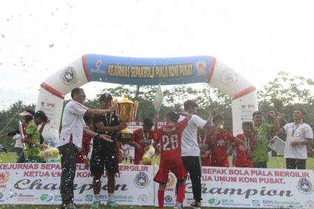 SSB Saswco Bandung Raih Mahkota Juara Baru di Piala Bergilir Ketum KONI Pusat ke-VI 2025