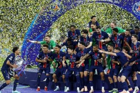 Gunduli Inter Milan 5-0, PSG Juara Liga Champions UEFA 2024-2025