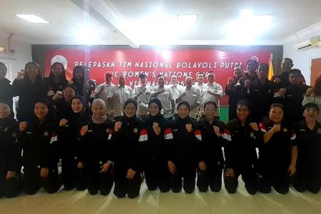 Resmi Dilepas: Timnas Voli Putri Siap Harumkan Nama Bangsa di AVC Women's Nations Cup 2025 di Vietnam