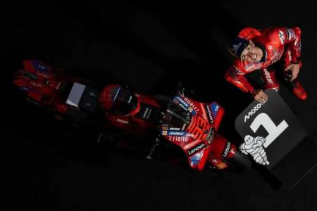 Pembalap Ducati Marc Marquez Finis Pertama di MotoGP Italia 2025 
