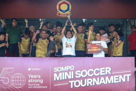 Indra Syafri Apresiasi Sompo Mini Soccer Turnament 2025,  Berikut Daftar Perhargaannya!