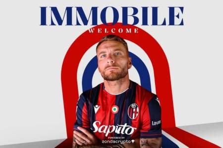 Penyerang Ciro Immobile Kembali ke Liga Italia Bela kLub Bologna!