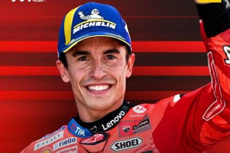 Pembalap Ducati Lenovo Team Marc Marquez Raih Posisi Pertama MotoGP Jerman 2025 
