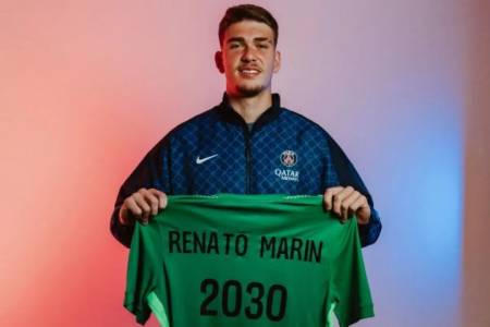 PSG Datangkan Kiper Muda Renato Marin dari Tim Liga Italia AS Roma