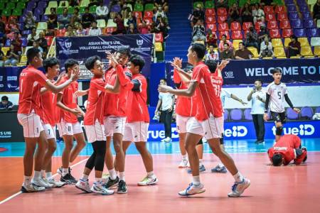 SEA V League 2025: Timnas Voli Indonesia Tinggal Selangkah Lagi Juara Leg 2