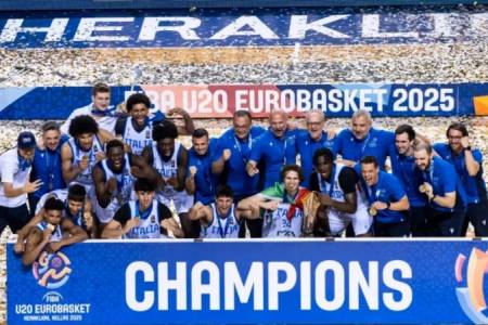 Timnas Italia Juara FIBA U-20 EuroBasket 2025