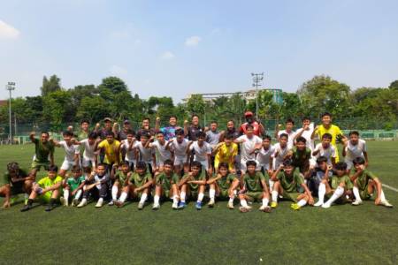 Eks Pemain Perak FC Malaysia Antar Tim KONI Indonesia U-15 Tahan Imbang Popprov Jaksel 1-1