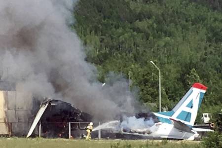 Pesawat Jatuh di Rusia, Tewaskan Pilot dan Semua Penumpang