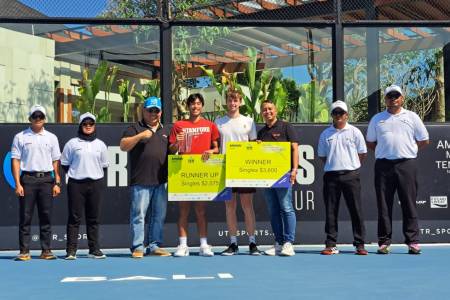 Max Basing juara UTR Pro Tennis Tour di Nusa Dua Bal