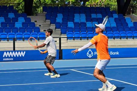 Gunawan/Renaldi  Selangkah lagi Juara Amman Men's World Tennis Tour Championship Seri Kedua