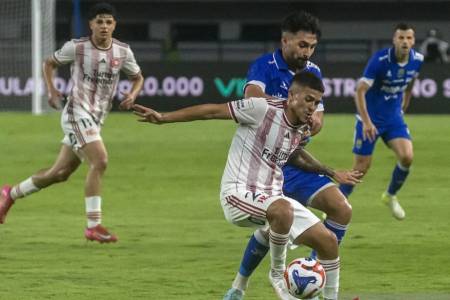 Laga Persahabatan: Persib Bandung Petik Kemenangan  1-0 atas Klub Australia, Western Sydney Wanderers