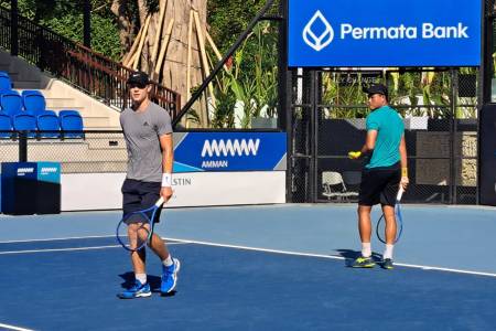 Anthony Susanto/Alexander Chang ke Putaran Kedua Amman Men's World Tennis Championship Seri Ketiga M-15