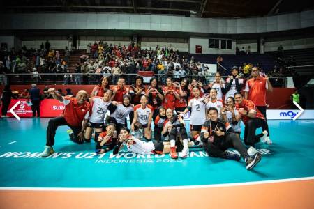 Kejuaraan Dunia Voli Putri U-21 FIVB 2025: Bangkit, Indonesia Ungguli Kanada dalam Empat Set