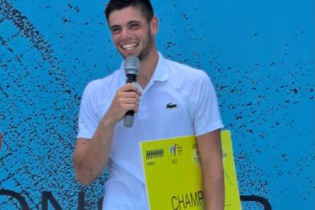 Arthur Gea  Sabet Juara Amman Men's World Tennis Championship Seri III M-25