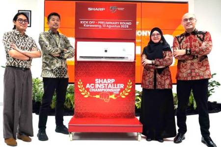 Sharp Gelar AC Installer Championship 2025, Tingkatkan Layanan Purna Jual