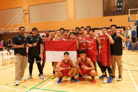 DPP Perbasi Persembahkan Titel Juara Timnas Putra U15 di SIYBO untuk Kado Ultah Indonesia ke-80