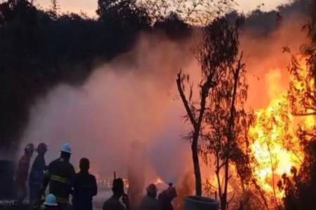 Kebakaran Sumur Minyak di Blora,  Satu Orang Tewas