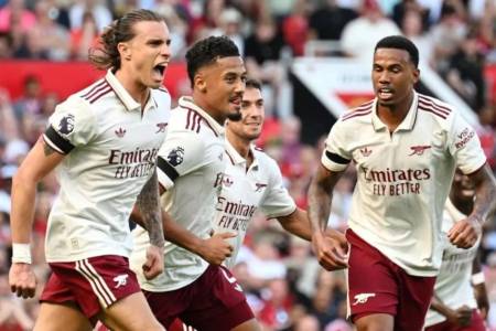 Liga Inggris: Arsenal Hajar Manchester United 1-0