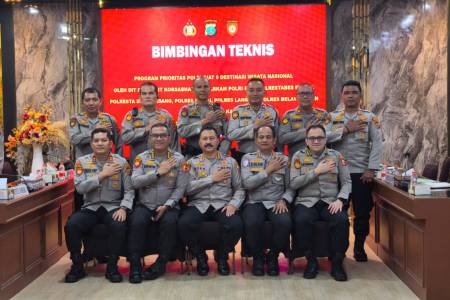 BaharKam Polri Latih Ratusan Personel di Medan, Siap Amankan Destinasi Wisata Super Prioritas Danau Toba