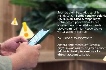 Waspadai Penipuan Voucher dan Pelanggaran Review Belanja Online