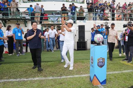 Liga 4 Nasional Resmi Bergulir di Kota Depok. Erick Thohir, Tonggak Baru Sepak Bola Akar Rumput Indonesia
