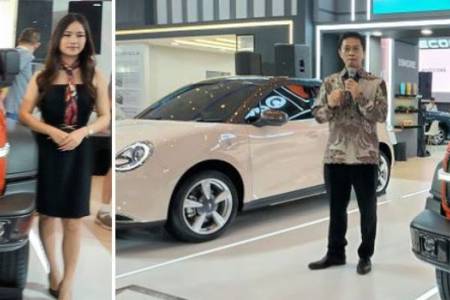 GWM Indonesia Perkenalkan Mobil Listrik ORA 03 dan SUV Tank 300 Diesel Turbo di GIIAS Surabaya 2025