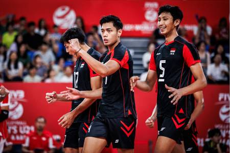 Timnas Voli Putra U-21 Indonesia Bekuk Puerto Riko, Tantang Brasil