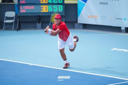  Amman Men's World Tennis Championship seri ke VI M-25:  Dua Tunggal Putra Indonesia Kandas di Babak Pertama 