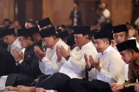 Presiden Prabowo dan Wapres Hadiri Peringatan Maulid Nabi Muhammad SAW di Masjid Istiqlal Jakarta