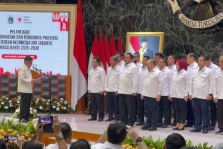 Jusuf Kalla Resmi Lantik Pengurus Provinsi PMI dan Dewan Kehormatan 